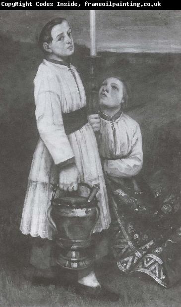 Gustave Courbet Children